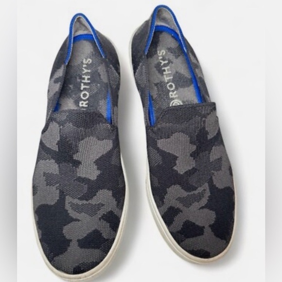 Rothy's Shoes - Rothy's Gray Camouflage Loafers